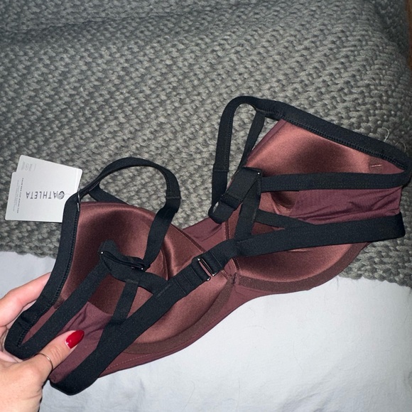 NWT ATHLETA PALM BRA CUP BIKINI TOP - Picture 7 of 8